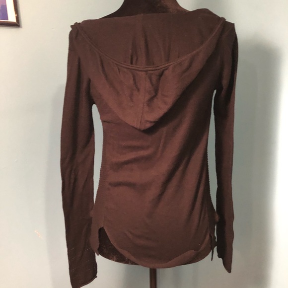 Lux Boho Ripped-up Black Hoodie - Picture 3 of 15